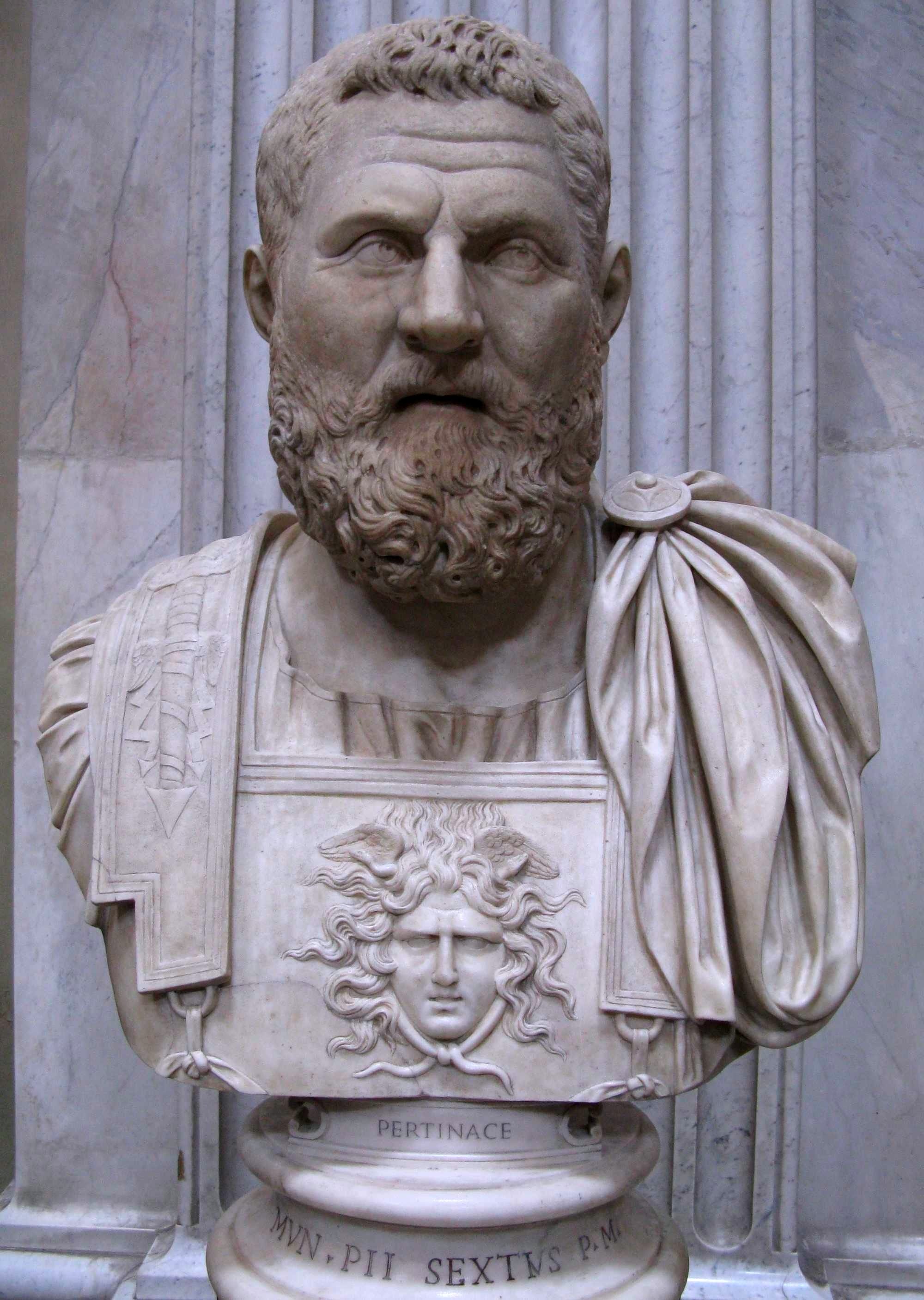 Bust of Plautianus in the Museo Pio-Clementino