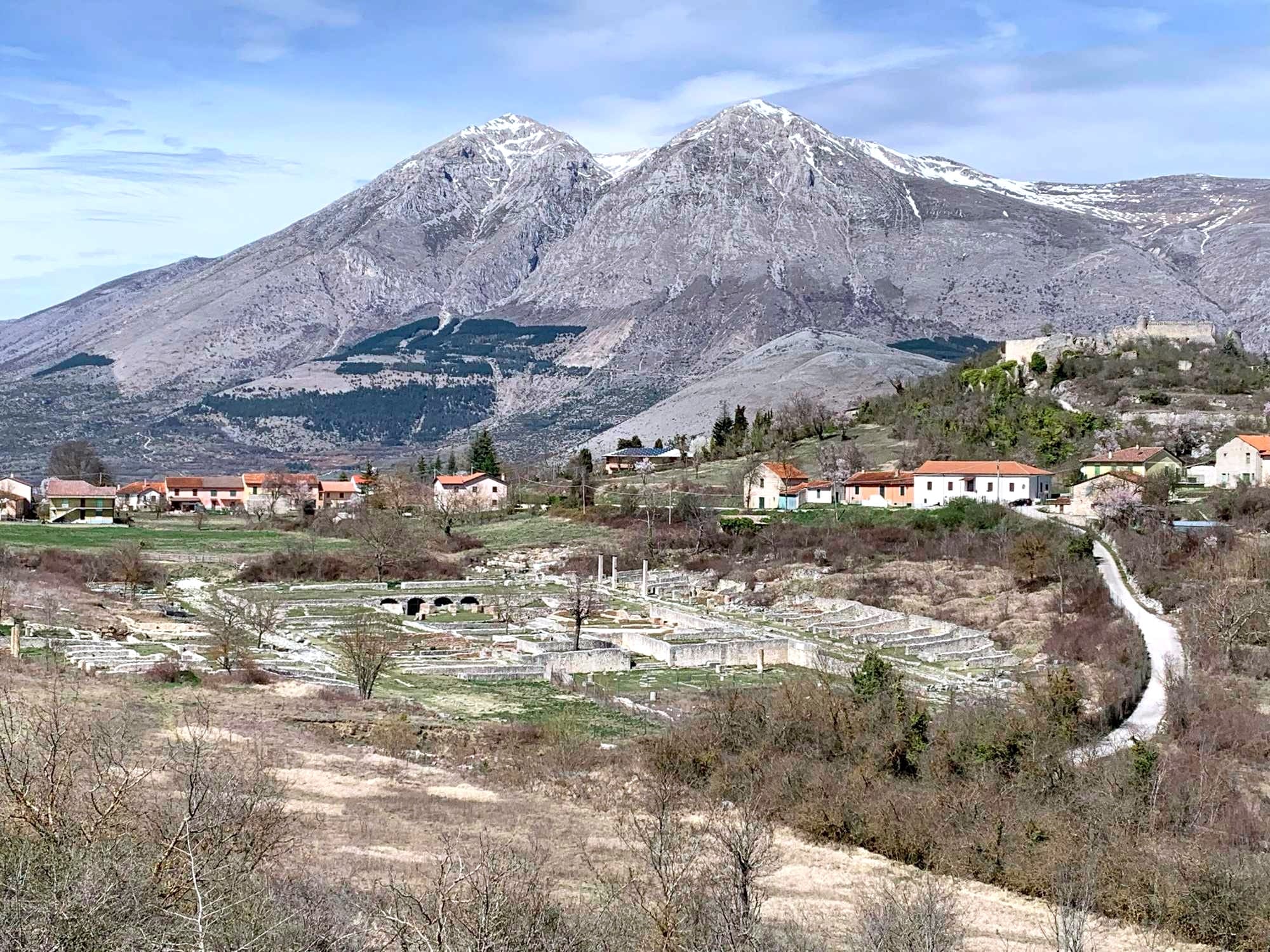 The Roman ruins of Alba Fucens (archaeological site) - Abruzzo