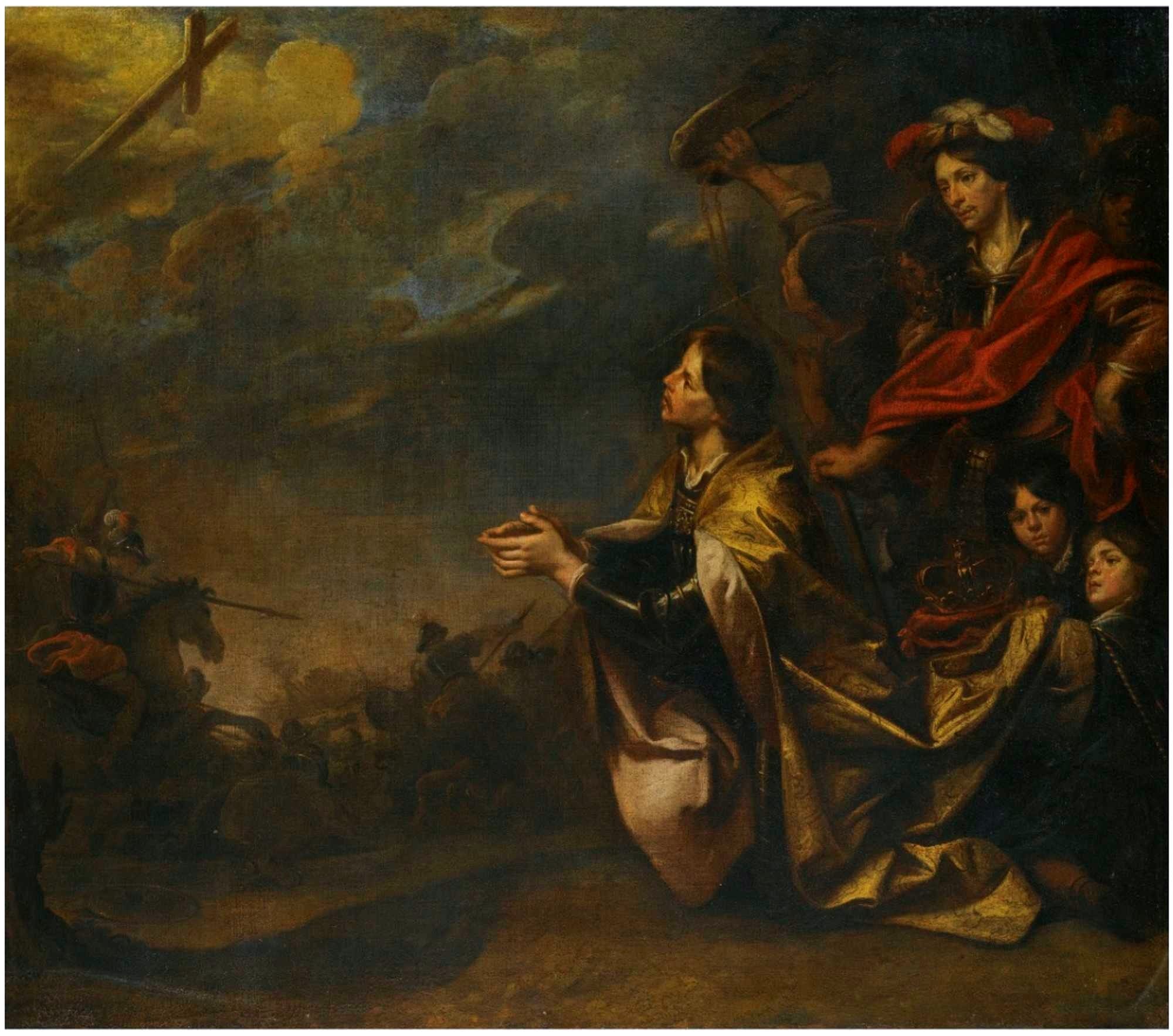 Theodoor Boeyermans: The Emperor Constantine's vision of the Cross before the battle of the Milvian Bridge