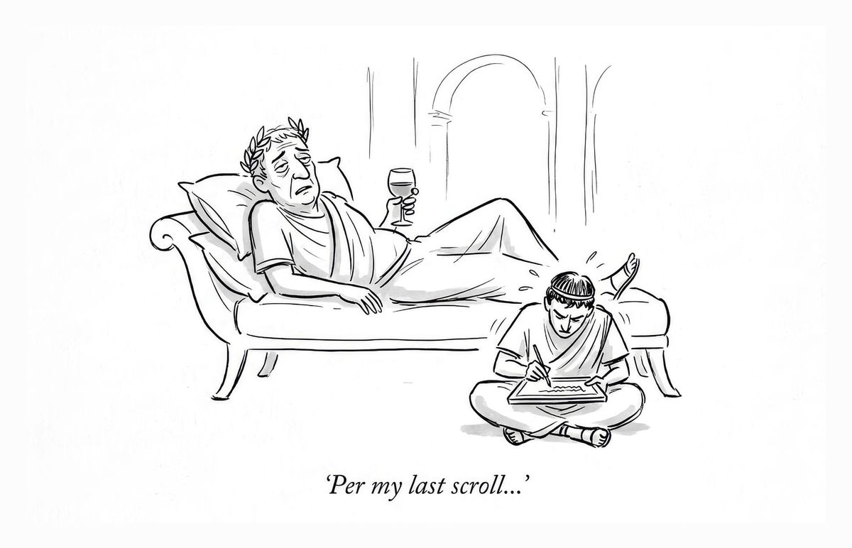 How a Roman Emperor Answered His Mail