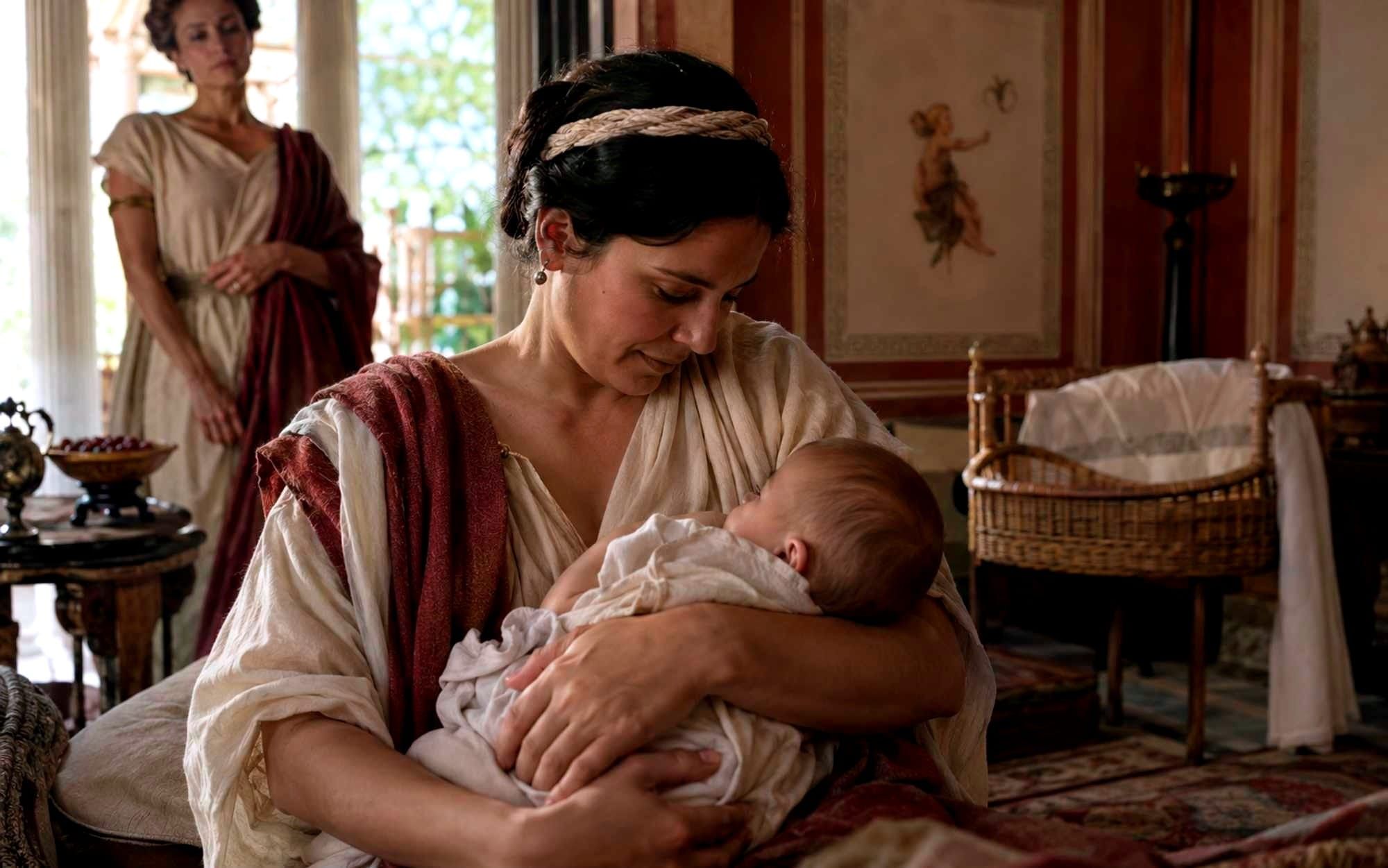 Nannies of the Empire: The Wet Nurses Who Raised Roman Children