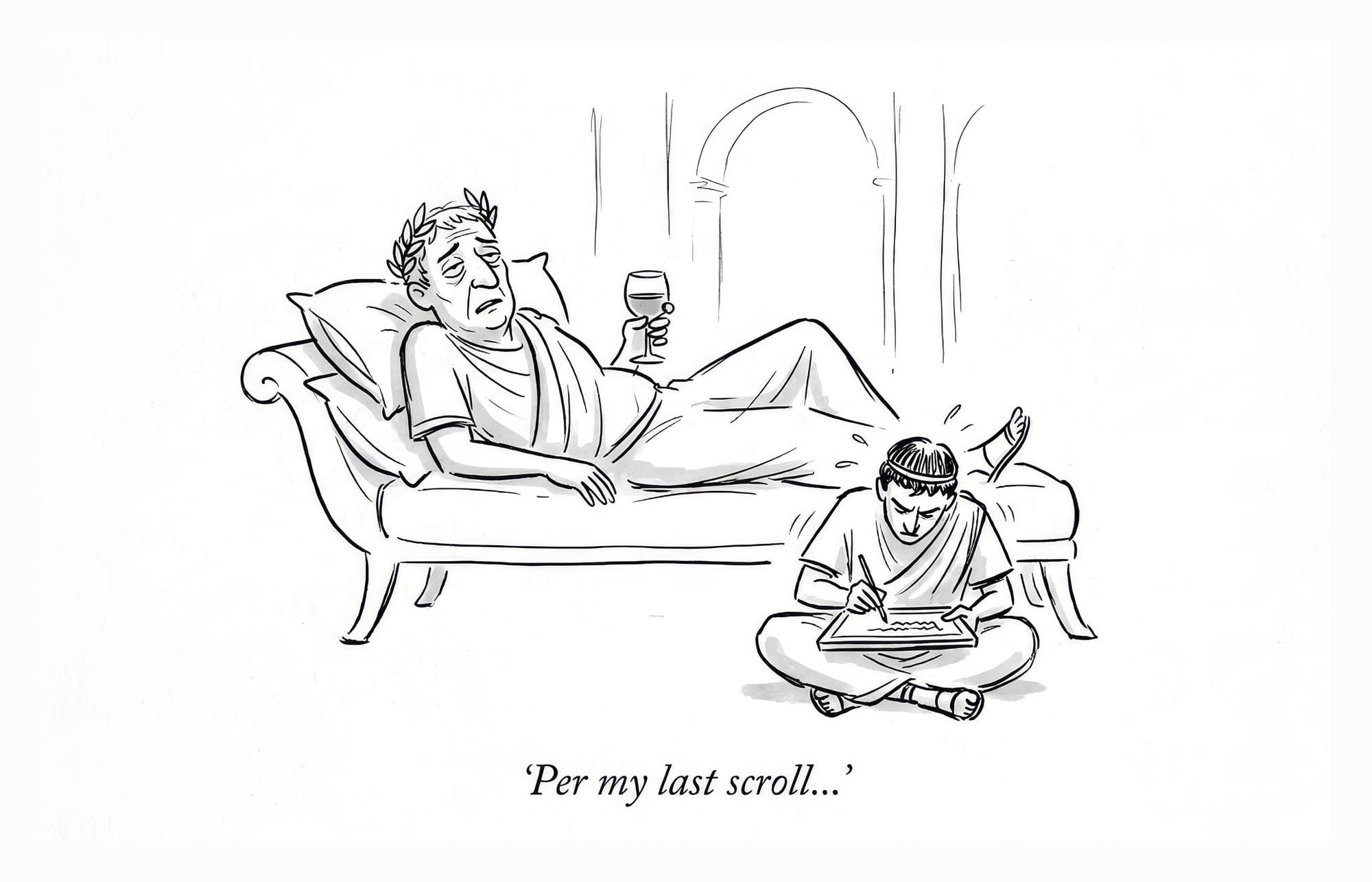 How a Roman Emperor Answered His Mail