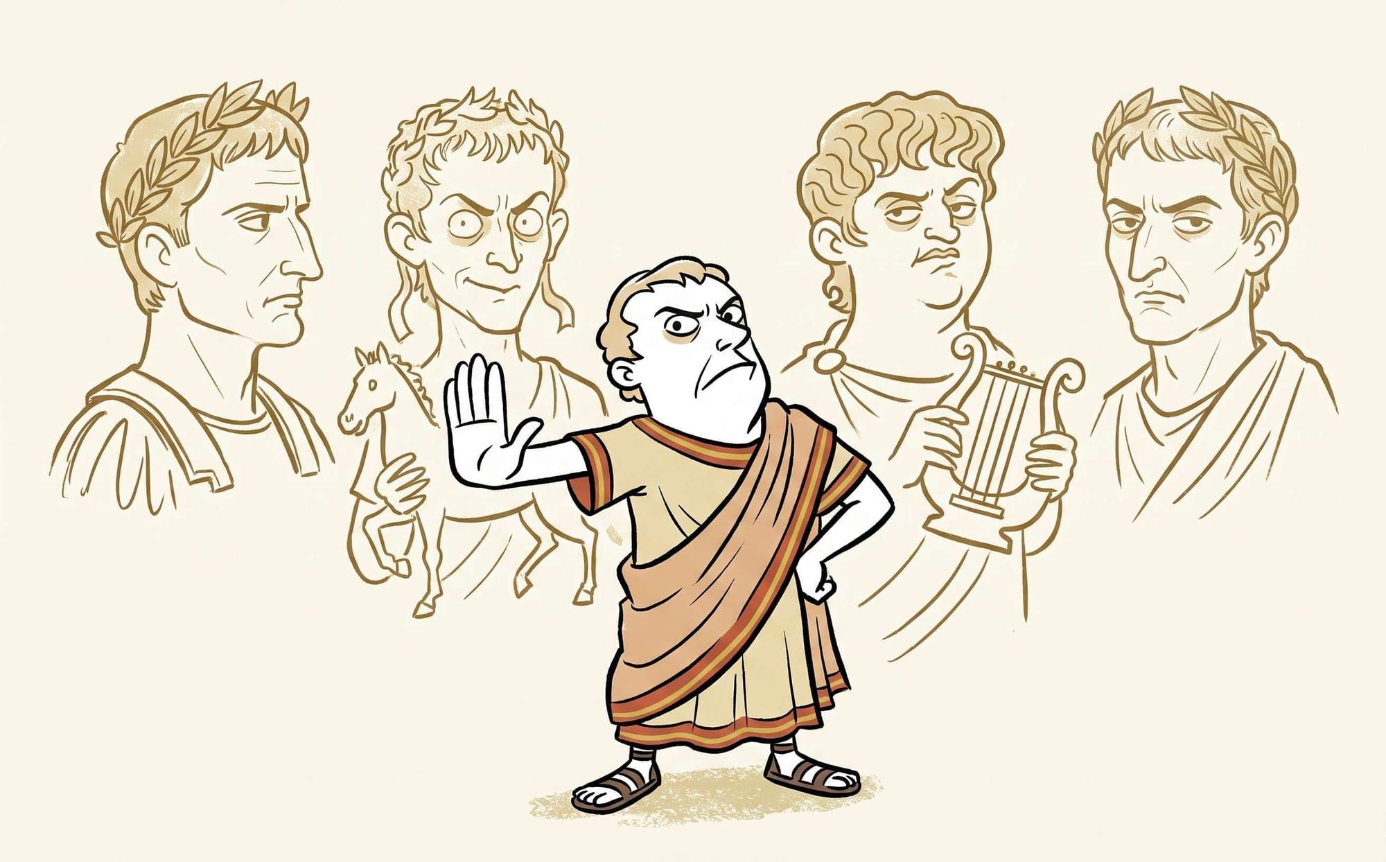 The Six Men Who Said No to Roman Emperors
