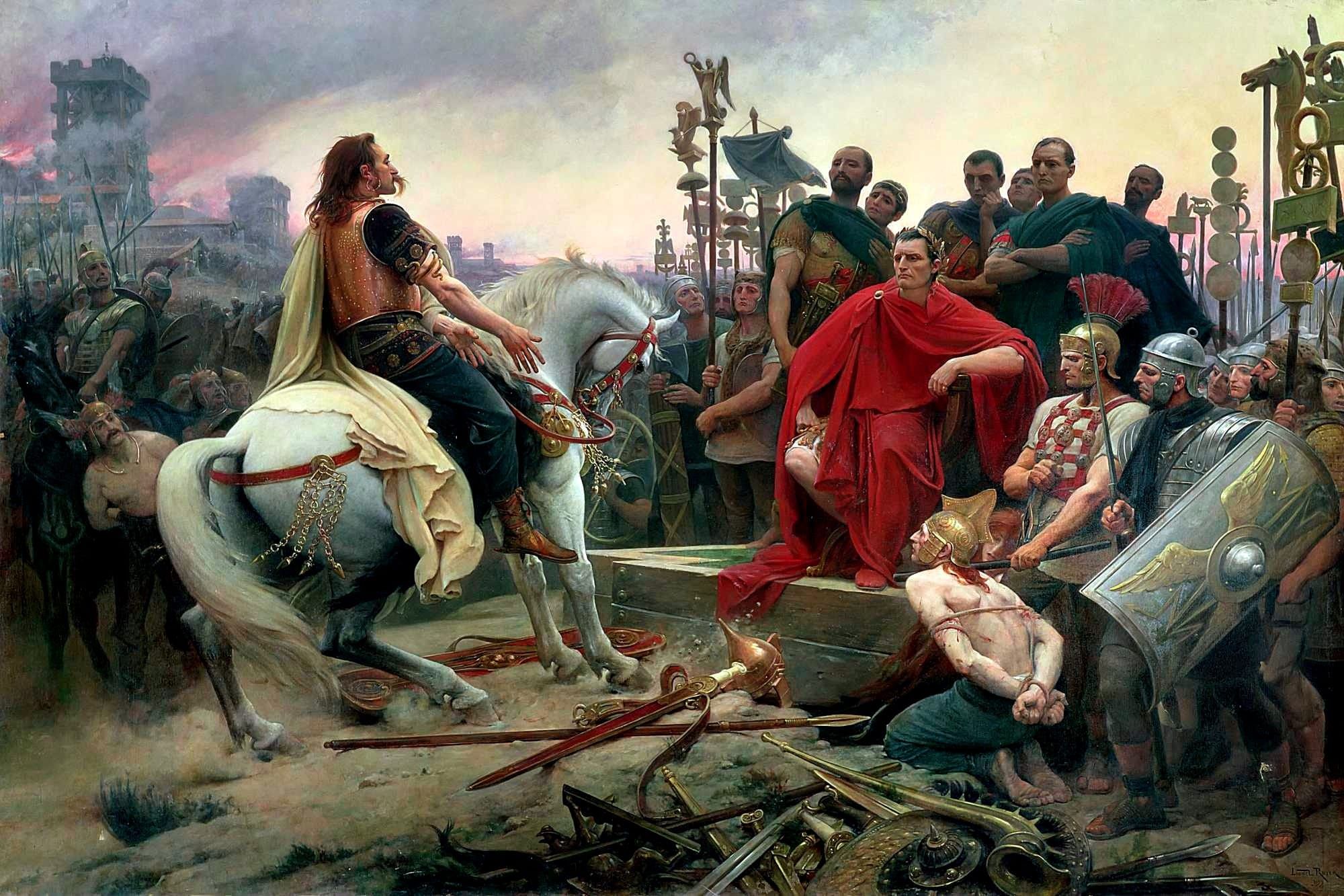 The Enemy Kings Rome Paraded in Chains