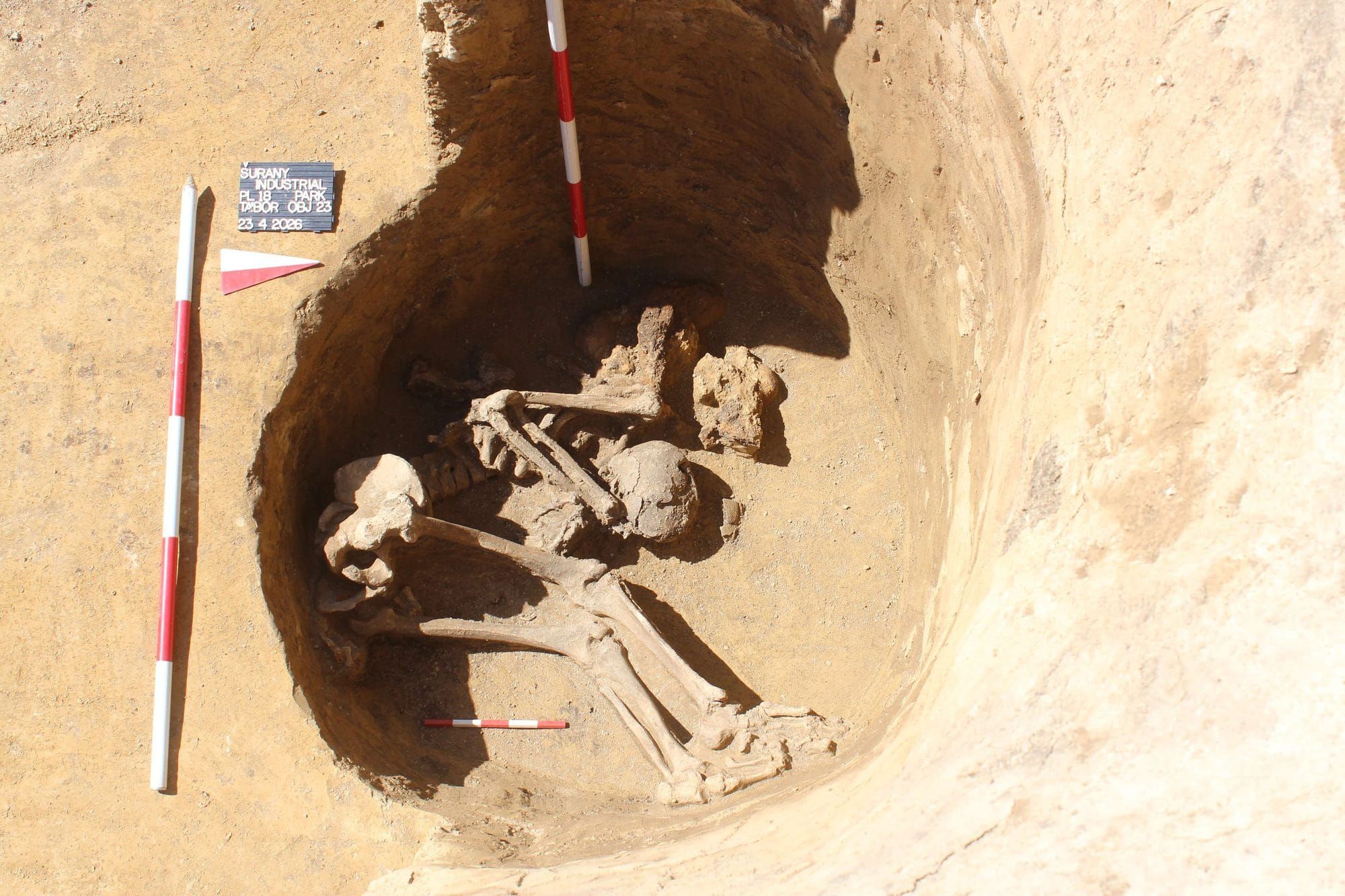 Roman Camp in Slovakia Reveals Human Remains and Military Gear