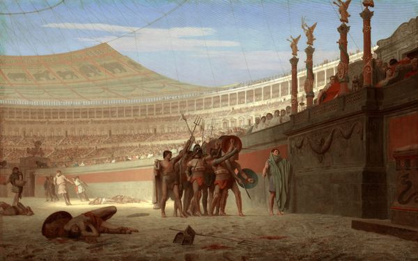 Jean-Léon Gérôme - Ave Caesar, morituri te salutant (1859)