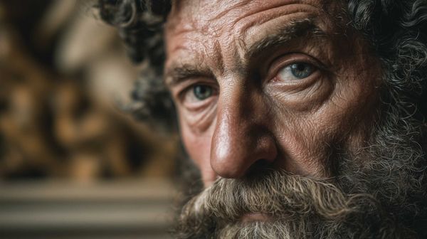 A possible representation of Roman Emperor Septimius Severus