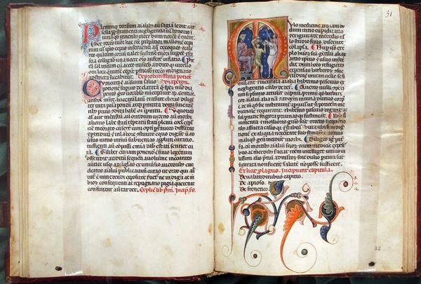 A photo of Vegetius' Mulomedicina, at the Biblioteca Medicea Laurenziana