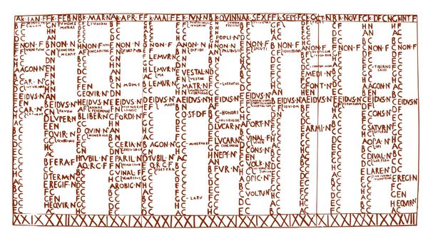 Fasti Antiates Maiores.