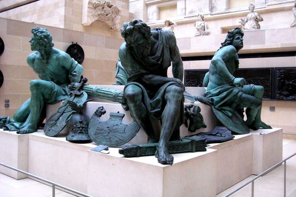 Four Captives, also known as Four Defeated Nations by Martin Van Den Bogaert