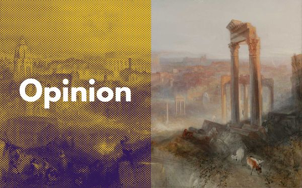J. M. W. Turner's View of the Campo Vaccino (Forum Romanum) in Rome (1893)