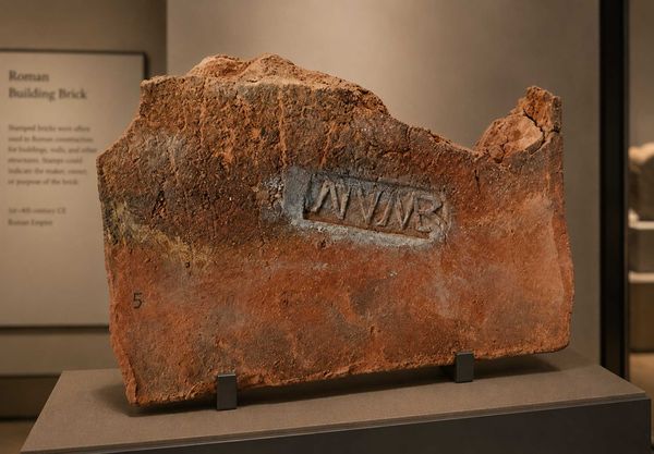 Fragment of a Roman building brick