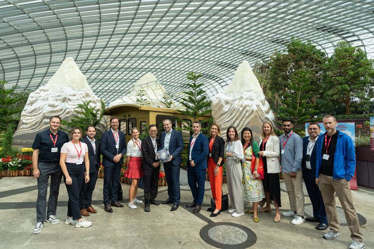 Gornergrat Bahn und Glacier Express an der Schweiz-Ausstellung in Singapur – ein Erfolg!