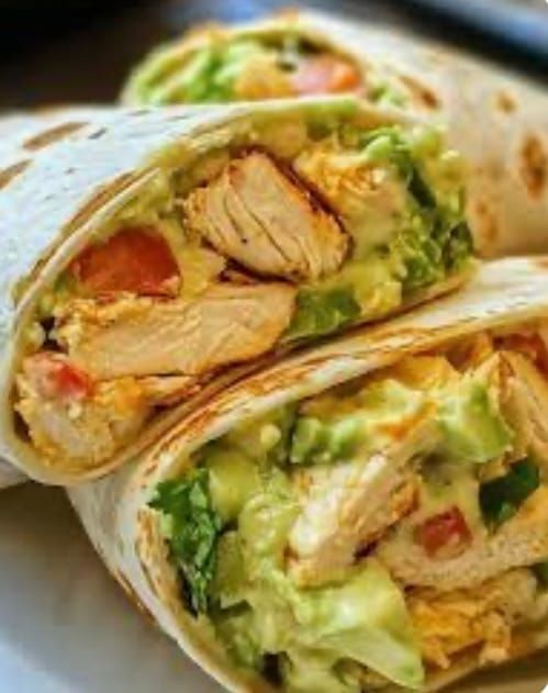 Chicken, Avocado Burrito