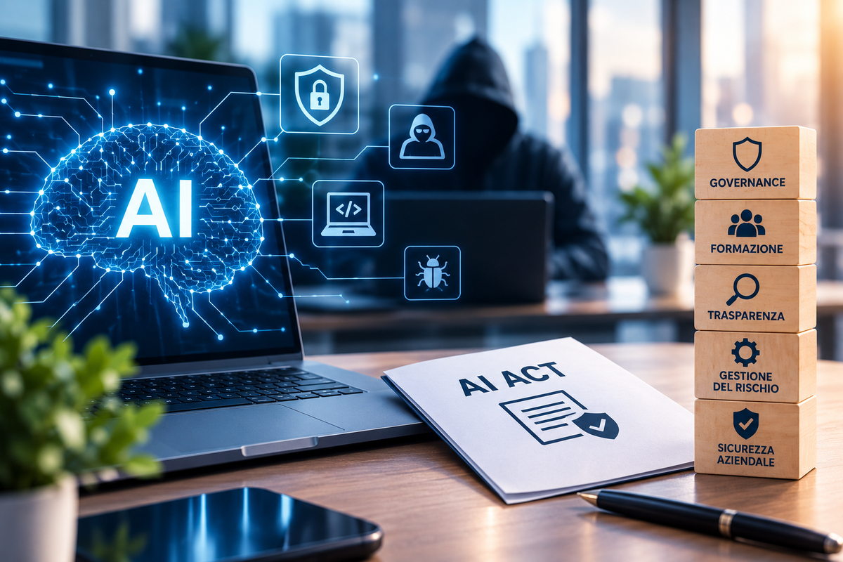 AI Act e sicurezza aziendale: quando l'intelligenza artificiale diventa un nuovo rischio da gestire