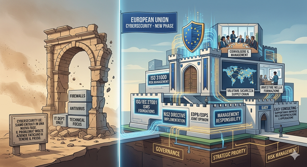 Cybersecurity UE: siamo entrati in una nuova fase. Il problema? Molte aziende faticano a tenere il passo