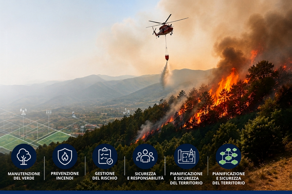 Castagneto in fiamme: quando la prevenzione fa la differenza nella sicurezza delle aree verdi