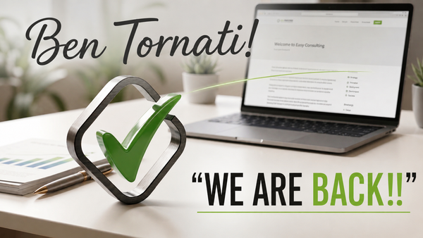 Easy Consulting ottiene la certificazione ISO 9001: per noi non è un traguardo, ma un nuovo punto di partenza