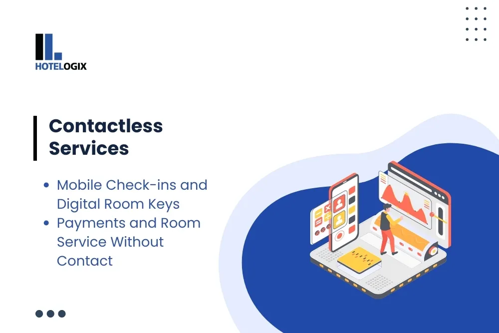 Contactless Services  Mobile Check-ins and Digital Room Keys   Payments and Room Service Without Contact