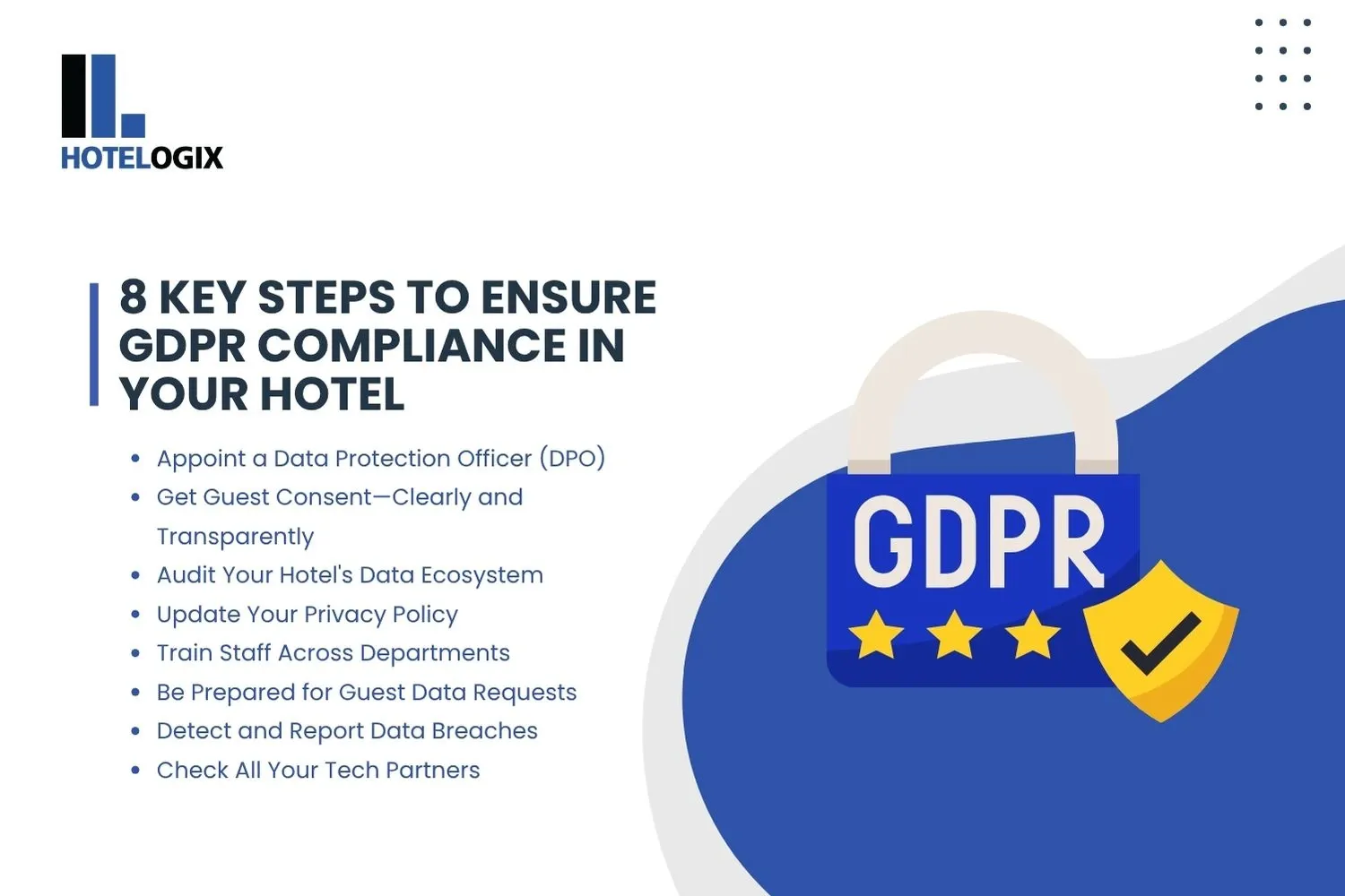 8 Key Steps to Ensure GDPR Compliance in Your Hotel