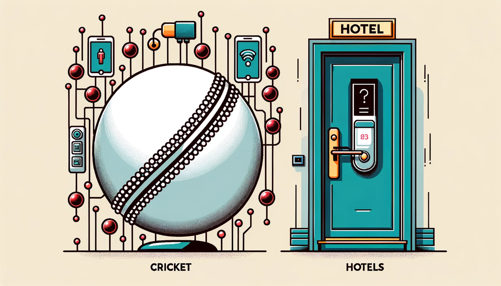 Tech In Modern Day 🏏 Cricket And 🏨 Hotels ... How It Adds Up