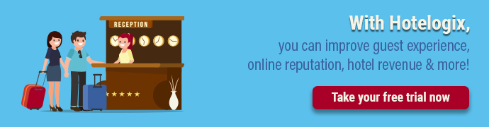 Hotel customers can be retargeted with QR codes via Facebook and google