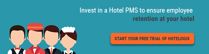 few ways in which technology can help retain staff in the hospitality industry