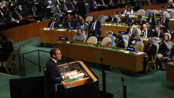 A New-York, Macron plaide pour une force d'interposition à Gaza