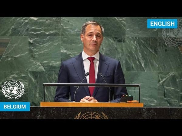 Le grand reclassement de la caste: Alexander De Croo recyclé à l’ONU