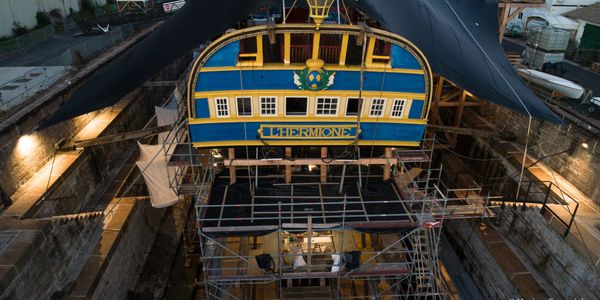 L’Hermione au bord du naufrage financier