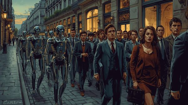 IA et stagflation : quand le rideau se lèvera-t-il sur le Grand Remplacement des cadres européens ?