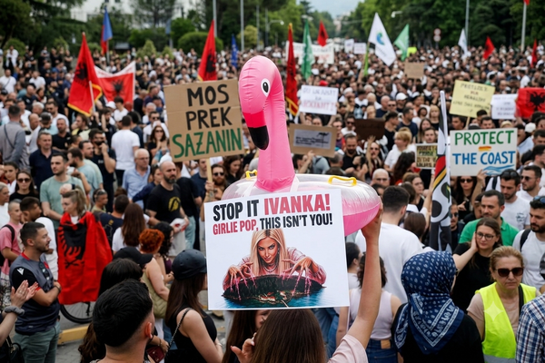 Albanie : la lagune protégée offerte au gendre de Trump