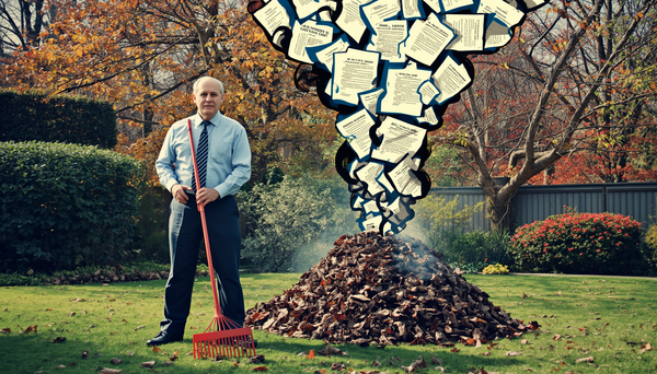 L'humeur de Veerle Daens : brûler vos feuilles mortes vous coûtera 750€ d'amende...