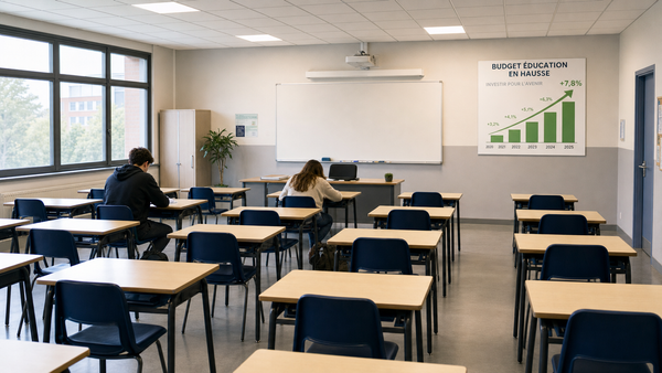L'humeur de Veerle Daens : l'école, seule administration qui grossit en perdant ses usagers