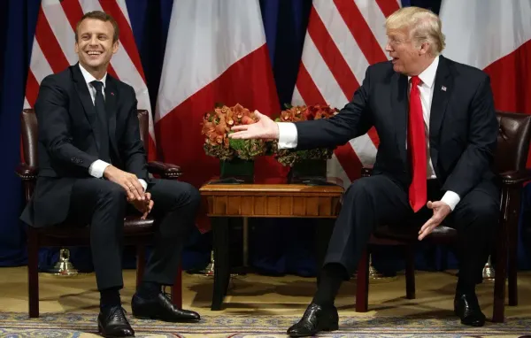 Macron à New-York : "Je ferai payer les Français pour les guerres étrangères"