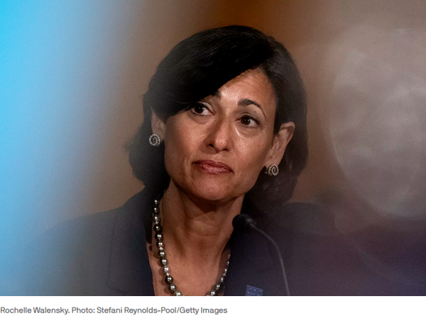 Etats-Unis : Rochelle Walensky, en charge du réseau fédéral des agences sanitaires  fait son mea culpa