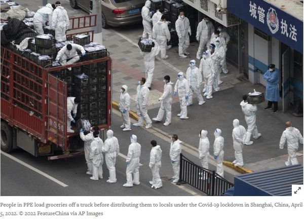 Nouveau resserrement du confinement à Shanghai