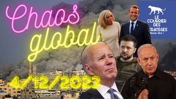 Chaos global : fédération européenne, génocide palestinien,…