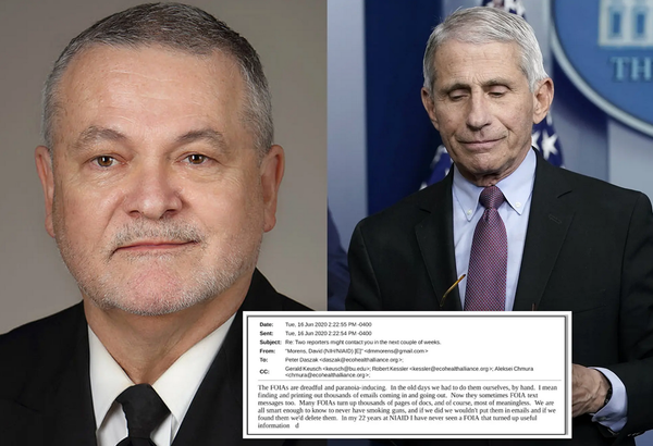 USA : un conseiller de Fauci présente ses excuses après la publication des courriels sur le financement des laboratoires de Wuhan