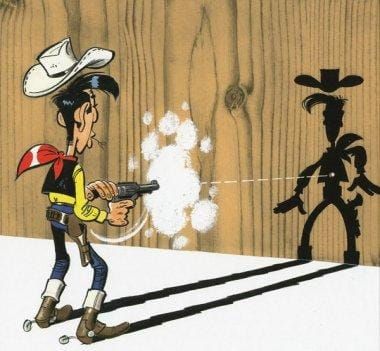 L’attentat contre Trump expliqué par Lucky Luke! par Yves-Marie Adeline