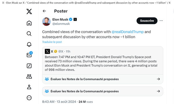 Comment Elon Musk est passé du soutien d’Obama à celui de Trump