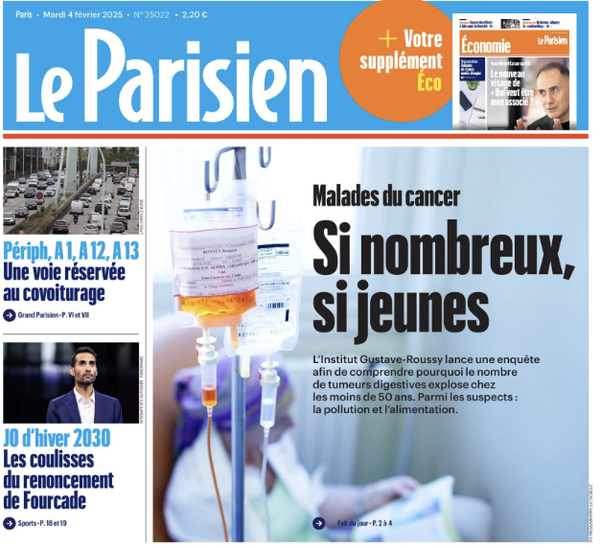 Explosion des cancers : le Parisien maintient l’omerta sur le vaccin…