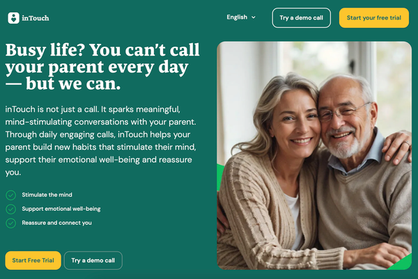InTouch IA : vous êtes débordé (e)? Un robot appelle vos parents à votre place
