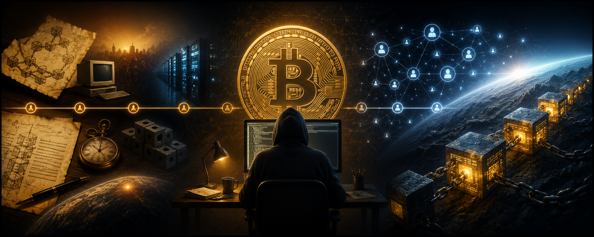 The History of Bitcoin and the Creation of Bitcoin by Satoshi Nakamoto