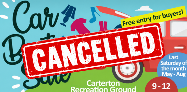 Final Car Boot Sale of the Summer! - unfortunately cancelled due to the weather