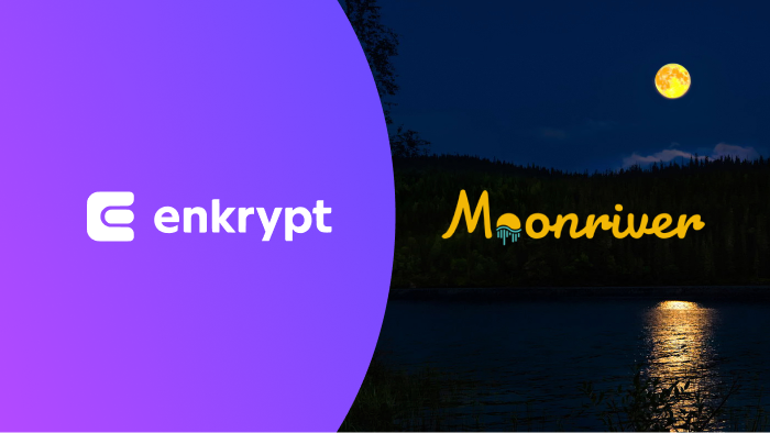 Interacting with Moonriver using Enkrypt