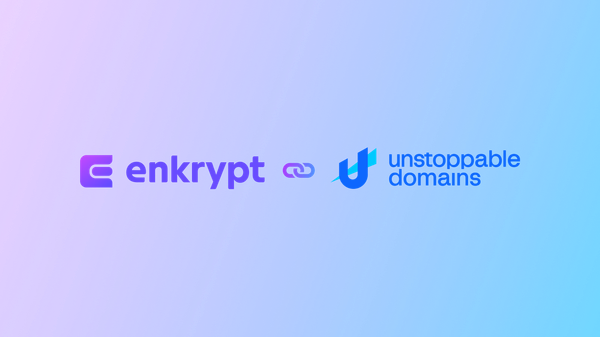 Register a Web3 username from Unstoppable Domains in Enkrypt