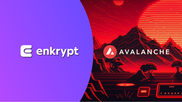Interacting with Avalanche (AVAX) using Enkrypt