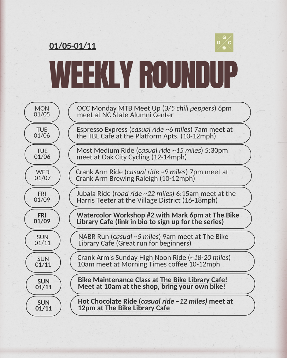 Weekly Roundup: January 5-11