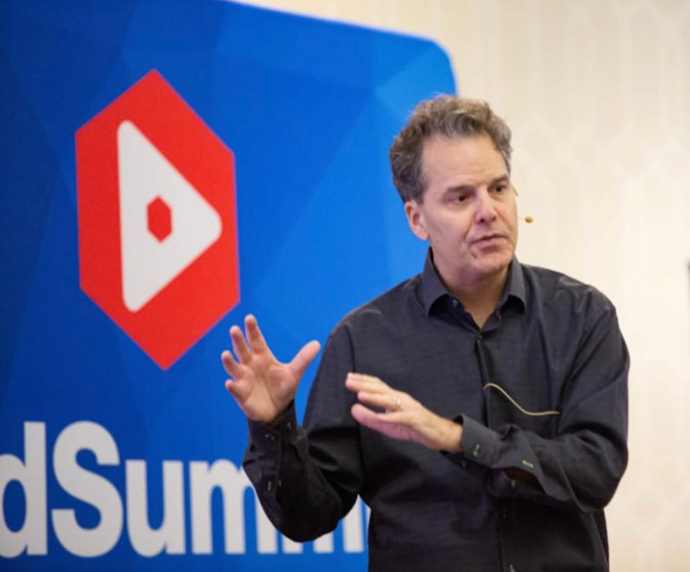 Brian G. Johnson, speaking at VidSummit.